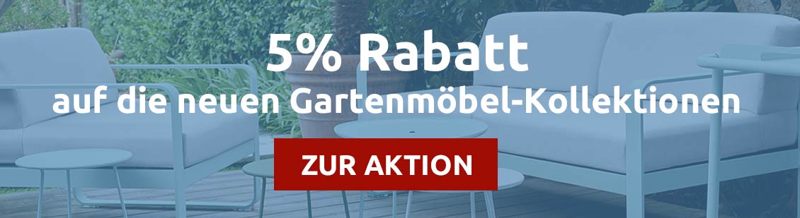 Rabatt Gartenmöbel